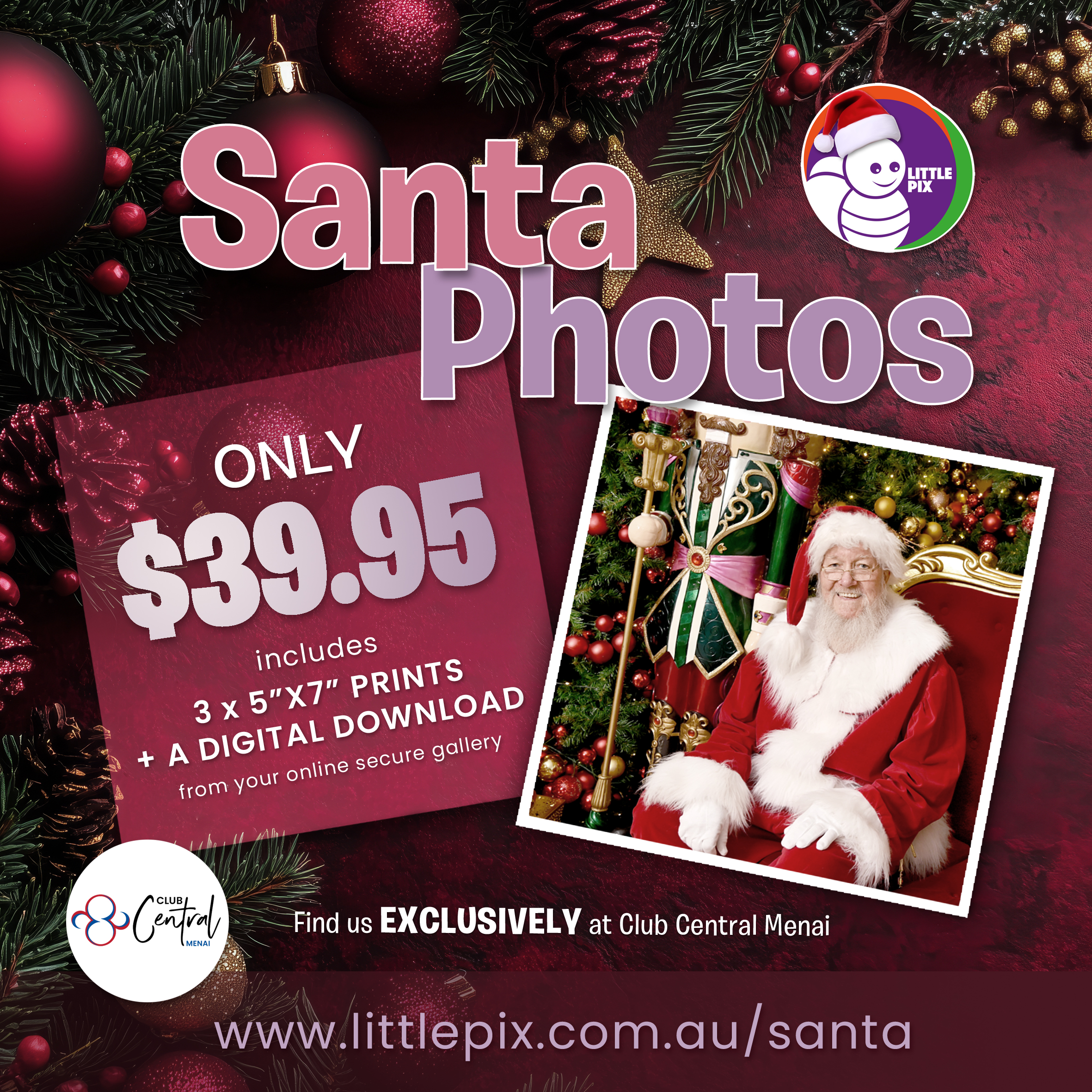 2025 santa photo package_menai